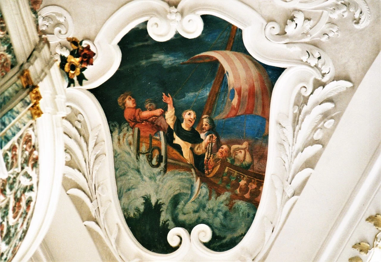 Affreschi della chiesa del monastero di Maria Medingen 3